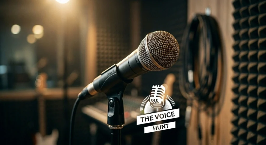 thevoicehunt-microphone-closeup Professional microphone for singing audition